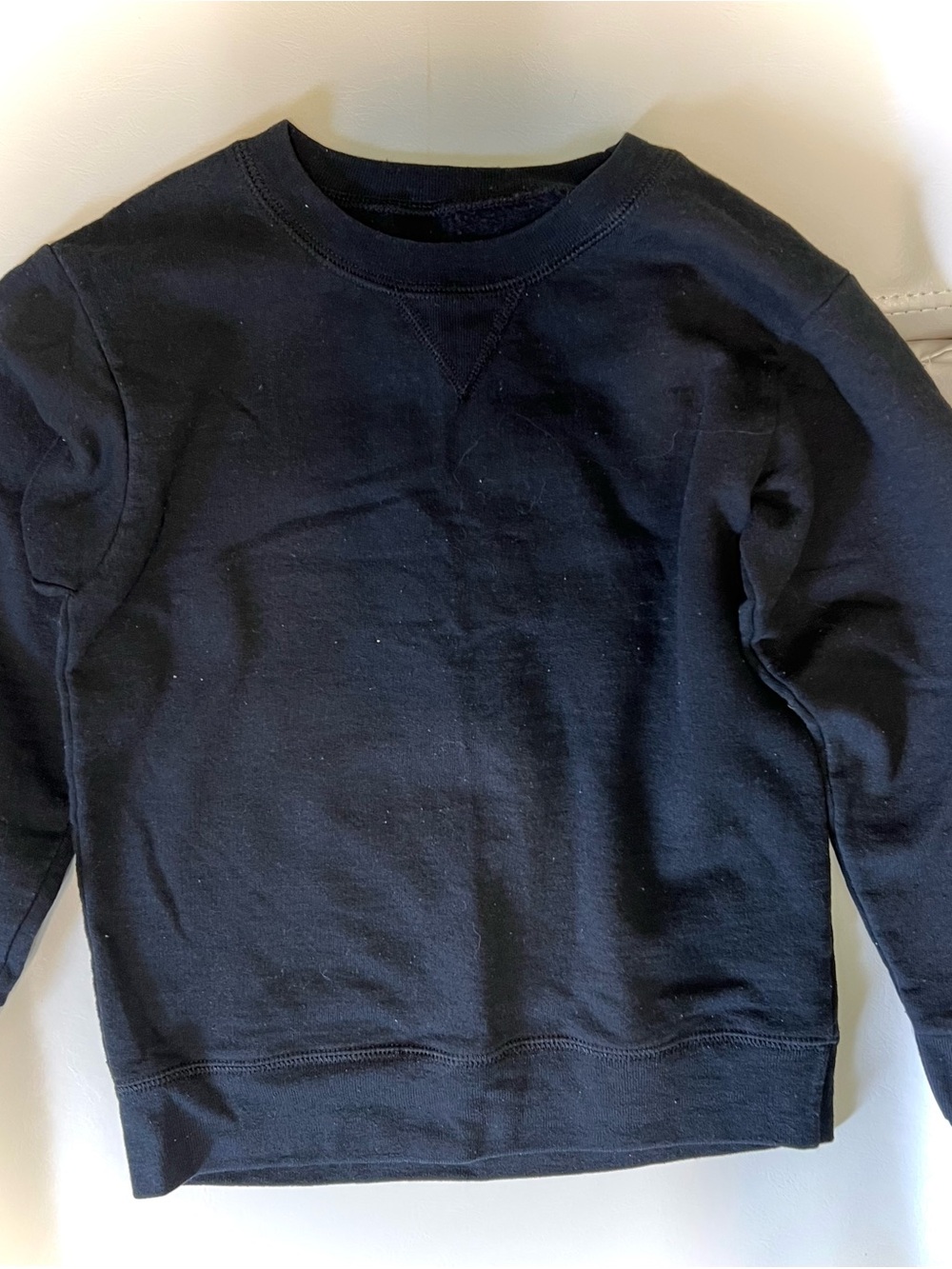 Hanes Men's Black Crewneck Sweatshirt